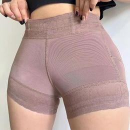 Taille ventre Shaper LMYLXL femmes Shapewear contrôle rose fesses pantalon taille basse sans marques bout à bout court 231213