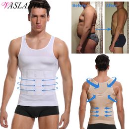 Taille Tummy Shaper Hommes Body Shaper Minceur Gilet Taille Cincher Corset Ventre Abdomen Correcteur Compression Gilet Body Shapewear Fitness 230824