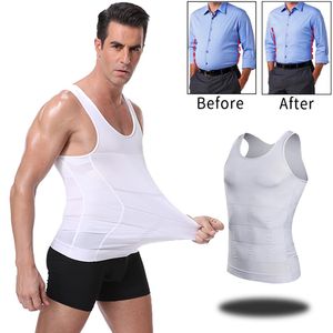 Taille Ventre Shaper Hommes Minceur Corps Shaper Taille Formateur Cincher Abdomen Ventre Contrôle Shapewear Gilet Modélisation Sous-Vêtements Correction Posture Corset 230607