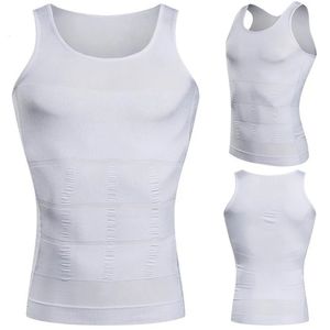 Taille Tummy Shaper Hommes Minceur Corps Shaper Ventre Contrôle Gilet Débardeur Sous-Vêtements Corset Taille Formateur Cincher Mâle Compression Abdomen Body 231006