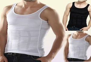 Taille Tummy Shaper Mannen Afslanken Body Shapewear Mannelijke Vetverbranding Vest Modellering Ondergoed Corset Trainer Top Spier Gordel Shirt 2214078578