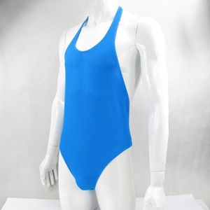 Taille Tummy Shaper Mens G928D bodysuit String Turnpakje Deep Cut Back Nylon spandex iets C-thru honingraat mesh 230626