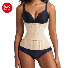 Taille Tummy Shaper MiiOW Trainer Corset Vrouwen Bindmiddelen Wrap Body Shapewear Afslanken Riem Platte Buik Workout 231010