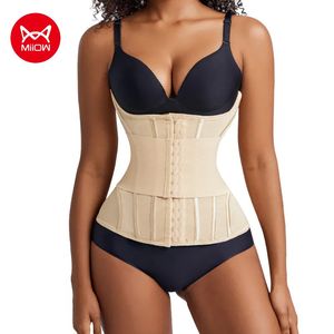 Taille Tummy Shaper MiiOW Taille Trainer Corset Dames Bindmiddelen Shaper Tummy Wrap Body Shapewear Afslankriem Platte buik Workout Dames Shaper Afslanken 231120