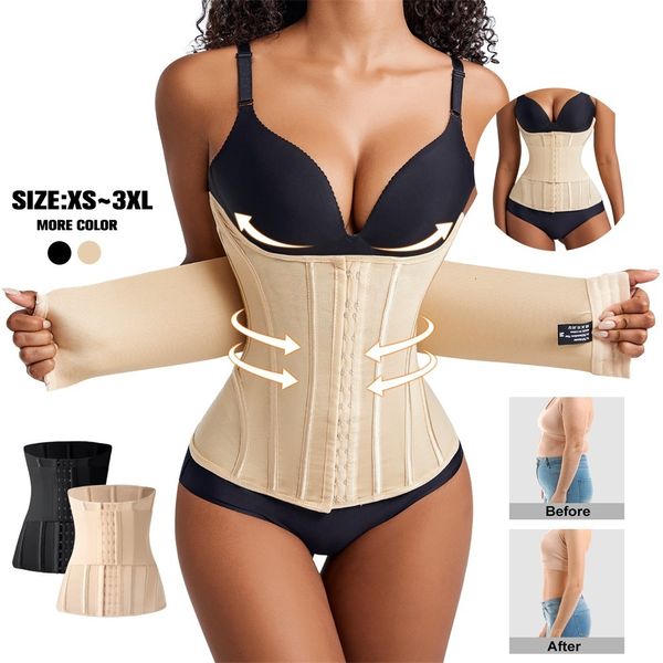 Cintura Tummy Shaper MISTHIN Corset Fajas Reductoras Y Modeladoras Para Mujeres Shapewear Breast Lifted Waist Trainer Steel Bone Flat Belly Body 230818