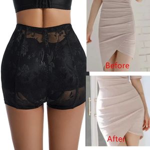 Taille Tummy Shaper Gewatteerde Butt Lift Corrigerende Ondergoed Enhancer Body Modellering Riem Fake Hip Push Up Slipje 231117