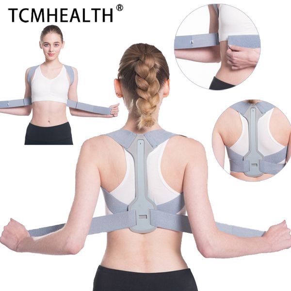 Correcteur de posture pour femmes et hommes, attelle dorsale entièrement réglable, soutien confortable, redresseur pour la colonne vertébrale, le dos, le cou, la clavicule et les épaules