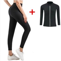 Taille Tummy Shaper Sauna Costume pour les femmes Perte de poids Sweat Suit Slim Fitness Vêtements Thermo Sauna Leggings Taille Formateur Gilet Body Shaper Chemise 230830