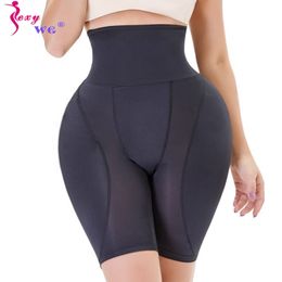 Taille ventre Shaper SEXYWG hanche Shapewear culottes femmes bout à bout Sexy corps Push Up Enahncer avec coussinets 230417