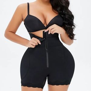 Taille Tummy Shaper Shapewear Vrouwen Body Shapers Heupen Up Buik Slanke Fake Ass Broek Gewatteerde Slipje Hip Pads Tummt Controle