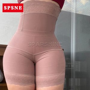 Taille buik Shaper Slankelende kont Lifter Controle panty ondergoed ondergoed shorts slanke body shaper shapewear fajas colombianas 231208