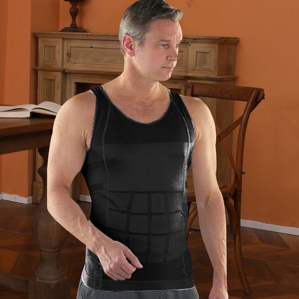 Taille Ventre Shaper Minceur Gilet Hommes Sous-Vêtements Minceur Corps Shaper Taille Cincher Corset Hommes Shaper Gilet Corps Minceur Ventre Ventre Corps Shapewear 230607