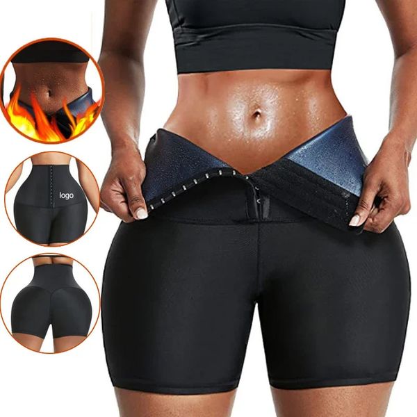 Cintura Tummy Shaper Deportes Pantalones de sauna Shapewear Pérdida de peso Entrenadores de cintura Sudores abdominales Ejercicios de fitness para piernas 231213