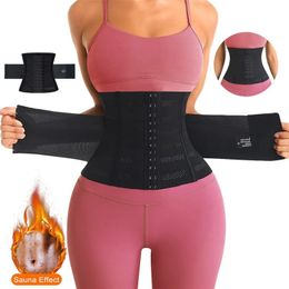 Cintura Tummy Shaper Trainer Control del cuerpo Adelgazamiento Vaina Vientre plano Fajas reductoras Mujeres Corsé Cinturones 231012