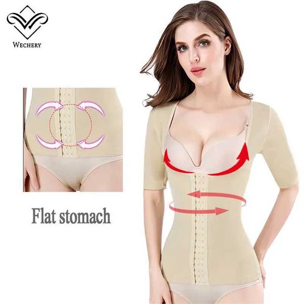 Taim Tamish Shaper Wechery Sexy Shaper Slim Correction Correction Posture Shapewear Womens Forme Abdominale Forme supérieure haute forme de corps S-3XL Q240430