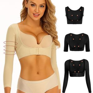 Taille buik Shaper vrouwen armen Shaper Slankelen body shaper schouder ondergoed achterste houding corrector bultrug voorkomen power stone rooster borst lifter 230403