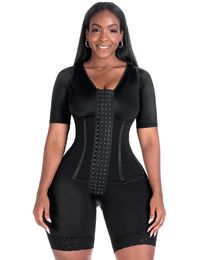 Taille Ventre Shaper Femmes Corset Bodyshaper Haute Compression Vêtement Abdomen Contrôle Double Body Taille Formateur Ouvert Buste Shapewear Fajas 230526