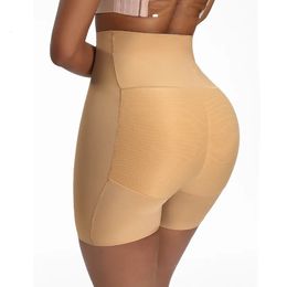 Taille Tummy Shaper Vrouwen Sexy Hoge Body Butt Lifter Padded Hip Enhancer Shapewear Controle Slipje Fake Ass Shorts 231012