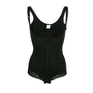 Taille ventre Shaper femmes Shapewear ventre contrôle fermeture éclair Corset corps complet plus mince 230526