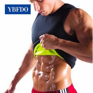 Taille Tummy Shaper YBFDO hommes minceur Shaper vêtements néoprène Sweat gilet ceinture de corps taille musculation ventre gros débardeur pour perte de poids 231006