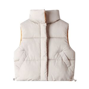 Gilet Automne Hiver Enfants Gilets 2-8 Ans Gilets Chauds pour Garçons Filles Épais Enfants Veste Sans Manches Jaune Rouge Couleur 221109