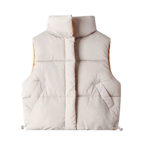 Gilet Automne Hiver Enfants Gilets 2-8 Ans Gilets Chauds pour Garçons Filles Gilets Épais Enfants Veste Sans Manches Jaune Rouge Couleur 220926