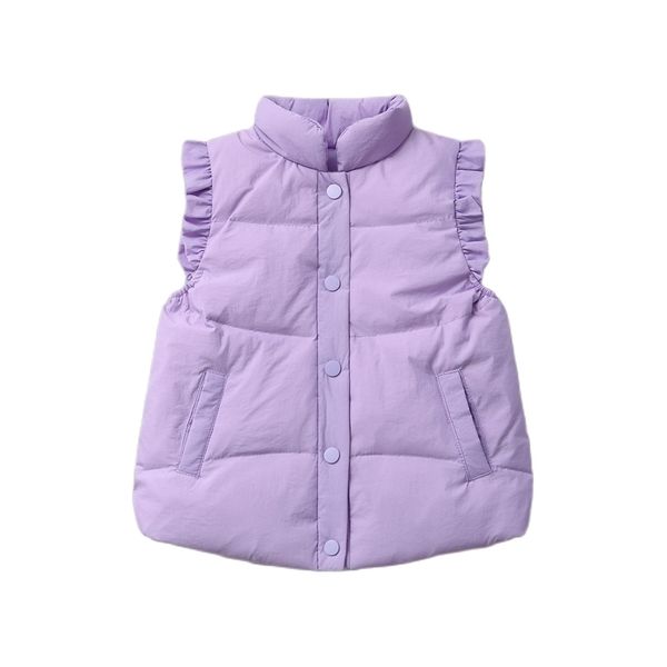 Chaleco Bebé Niñas Abajo Gilets Pequeño Invierno Sin mangas Puffer Chaleco Chaquetas Niños Causal Cálido Niños Prendas de abrigo Abrigos 221109