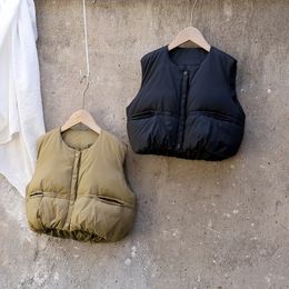 Gilet d'hiver pour enfants, gilets coréens pour enfants, manteau épais, veste chaude pour garçons et filles de 1 à 5 ans, 231030