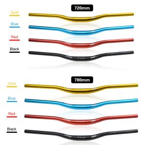 Moideau de vélo de montagne Wake 31,8 * 780 mm 720 mm Bicycle Ultra Long Bar Bar Aluminium Riser Hoix MTB Pièces de vélos MTB