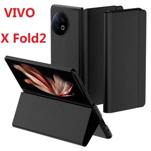 Support de réveil pour VIVO X Fold 2 Fold2 Case Protection magnétique Wallet Leather Flip Cover