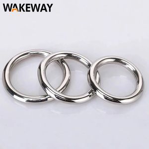 Wakeway en acier inoxydable Pinis Ring Sex Toys for Men Round Cock Rings Sex Ring 240506