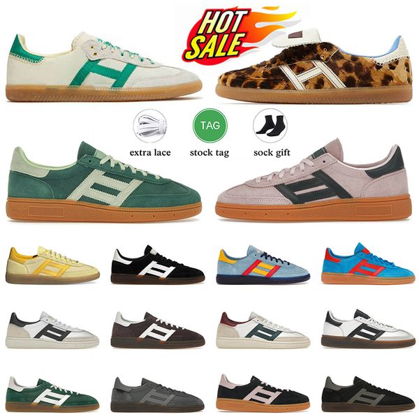 Pays de Galles Bonner Chaussures décontractées hommes Femmes Handball Spezial Trainers Designer Brand de luxe Spezials Pony Leopard Outdoor Sports Top Quality Quality Indoor Collegiate Sneakers 45