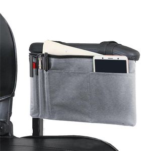 Walker Electric Scooter rolstoelgebruiksteun aan de zijkant opbergzak Portable Pocket Armwest Stock Bag Vouwstoel Organizer