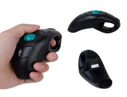 Walker Draadloze 24G Handheld Trackball Muis Vinger Mause met Laser Pointer Voor PPT Presentatie5510398