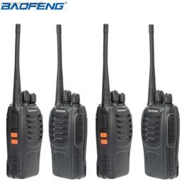 Walkie Talkie 1/2/4 stuks Baofeng BF-888S Walkie Talkie UHF 400-480MHz 2-weg radio Handheld Radio 888S zender USB-stekker BF-T20 AR-M3 HKD230922