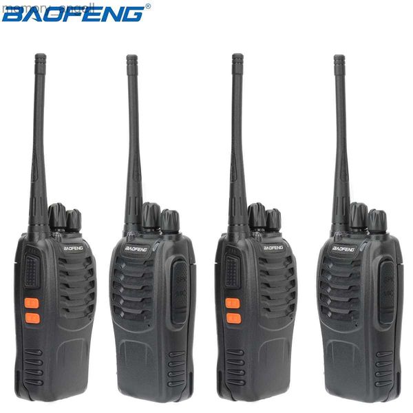 Talkie Walkie 1/2/4 pièces Baofeng BF-888S talkie-walkie UHF 400-480 MHz Radio bidirectionnelle Radio portable 888 S émetteur prise USB BF-T20 AR-M3 HKD230922