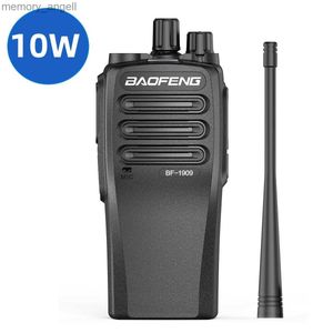 Talkie-walkie 10W Baofeng BF-1909 Radio bidirectionnelle longue portée talkie-walkie professionnel TypeC 4800mAh Radio de communication portable pour la chasse 5R HKD230922