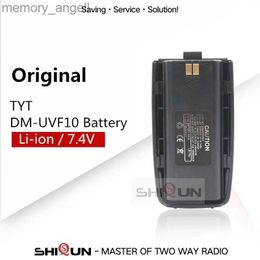 Walkie Talkie 1800mAh Batterij voor TYT DM-UVF10 Compatibel met RT2 Batterij DC 7.4V UVF10 Li-ion Batterij DMR Walkie Talkie Lithium HKD230922