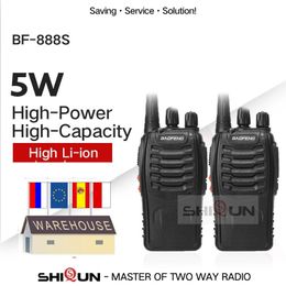 Talkie-walkie 1 pièce ou 2 pièces Baofeng BF888S 888s UHF 5W 400470MHz BF888s BF 888S H777 Radios bidirectionnelles avec chargeur USB 230830