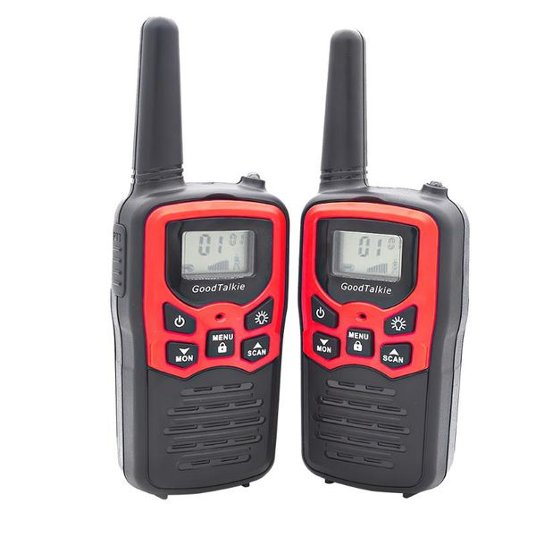 Talkie-walkie 2022.Walkie 2 Pcs Station de radio portative interphone longue portée pour l'équipe de construction de sécurité Pompiers Cuisine PersonnelWalkie W