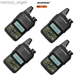 Walkie Talkie 2023 BAOFENG BF-T1 Mini walkie-talkie portátil UHF MHz FM HF Transceptor Radio bidireccional para camionero Intercomunicador inalámbrico HKD230922