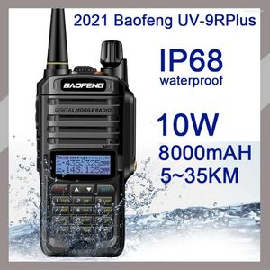 Walkie Talkie 2023 Baofeng UV-9R plus draagbaar voor jacht op waterdichte tweewegs autoradiostation Ham IP68 Hoge frequentie