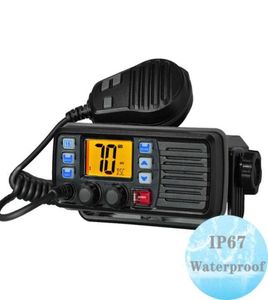 Walkie Talkie 25W de alta potencia RS507 VHF banda marina Radio móvil para barco impermeable transceptor de 2 vías 3458928