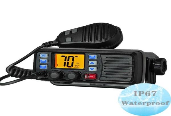 Walkie Talkie 25W High Power RS507 VHF Marine Band Mobile Boat Radio Waterproof 2 Way Transceiver2799145