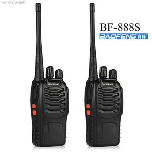 Talkie Walkie 2Pack Baofeng BF-888S talkie-walkie 888s canal UHF 400-470MHz radio bidirectionnelle portable bf-888s 5W talkie-walkie haute puissance HKD230922