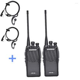 Walkie Talkie 2 uds Baofeng BF-K5 Radio bidireccional de mano para aficionados Pofung K5 Woki Toki transceptor inalámbrico