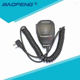 Talkie-walkie 2pcs Baofeng TalkieTwo Way Radio Handheld Microphone Haut-Parleur MIC Pour UV-5R Pofung UV 5R UV-B5 UV-B6 BF-888S BF-666S GT-3