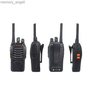 Talkie-walkie 2 pièces/paire chargeur USB talkie-walkie Baofeng BF-888H UHF 400-470 MHz 16CH VOX Portable RADIO bidirectionnelle bf-888h HKD230922