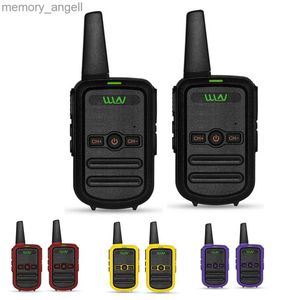 Walkie Talkie 2 stuks WLN KD-C52 MINI Handheld Transceiver KD C52 Tweerichtingsradio Ham Radio Station Walkie Talkie voor cadeau Kinderen Kinderen HKD230922