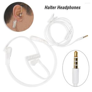 Walkie Talkie 3,5 mm keelmicale hoofdtelefoon 1 pin Covert Air Tube Eort Pmic Ruis Reduction Headset voor telefoonluidsprekers Computers Oortelefoon